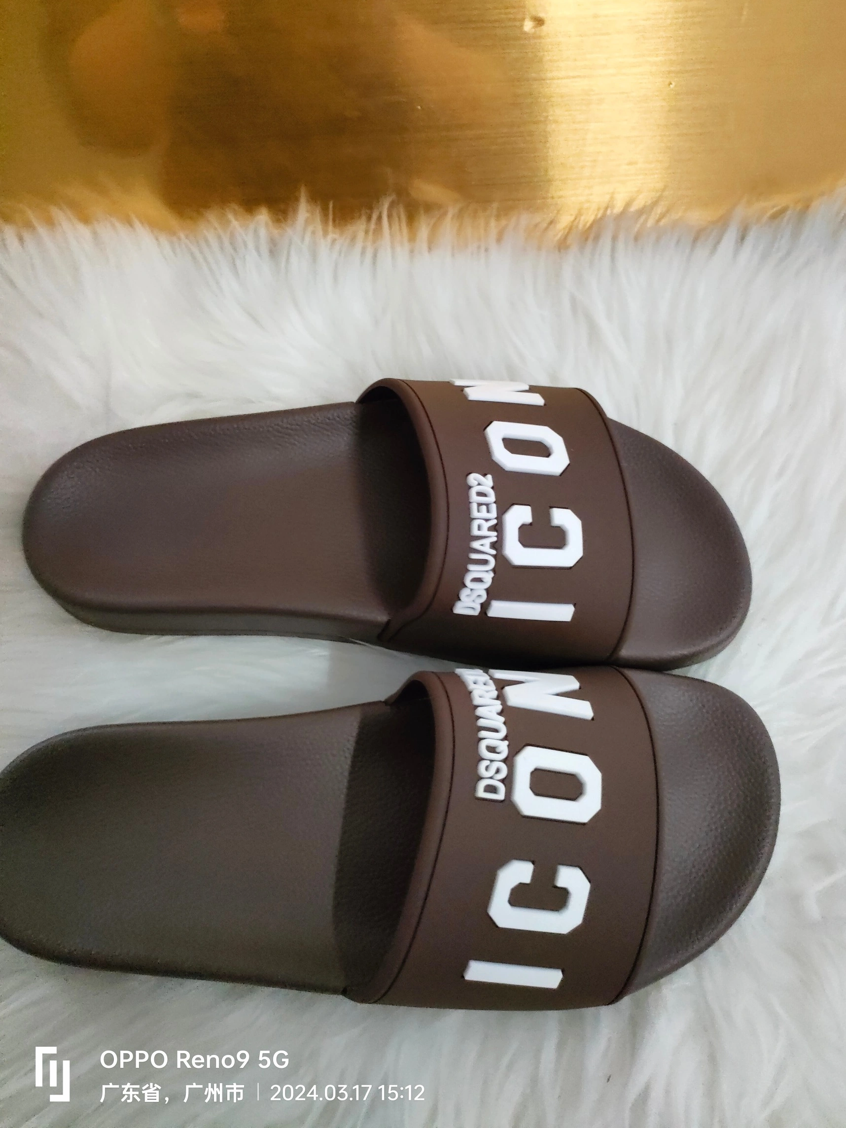 Dsquared Slippers For Women Durable 9105
