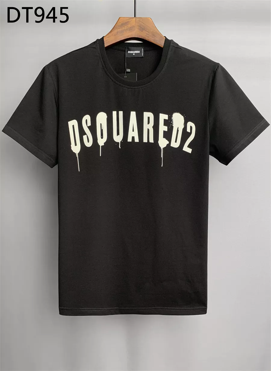 Dsquared T-Shirts Short Sleeved For Men Affordable 367
