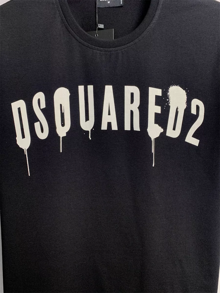 Dsquared T-Shirts Short Sleeved For Men Affordable 367