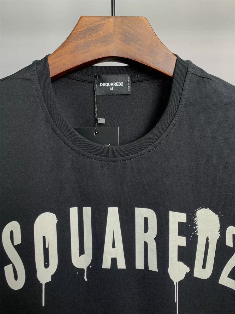 Dsquared T-Shirts Short Sleeved For Men Affordable 367
