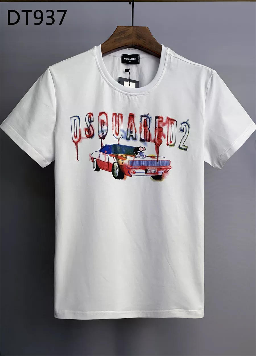 Dsquared T-Shirts Short Sleeved For Men Affordable 8141