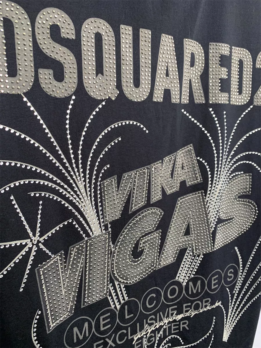 Dsquared T-Shirts Short Sleeved For Men Affordable 8214