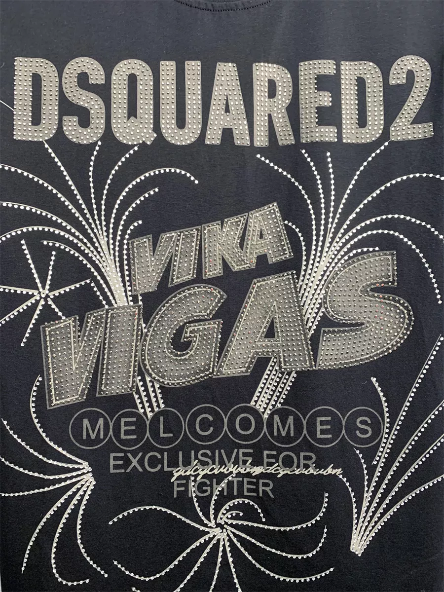 Dsquared T-Shirts Short Sleeved For Men Affordable 8214