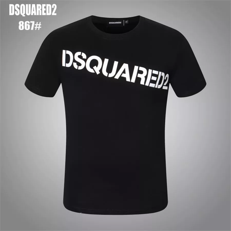 Dsquared T-Shirts Short Sleeved For Men AllSeason 9955