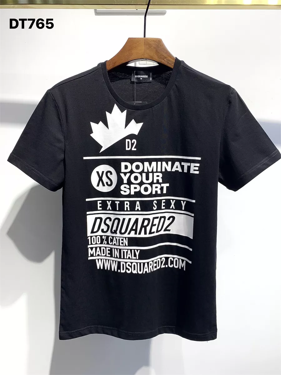Dsquared T-Shirts Short Sleeved For Men Breathable 5533