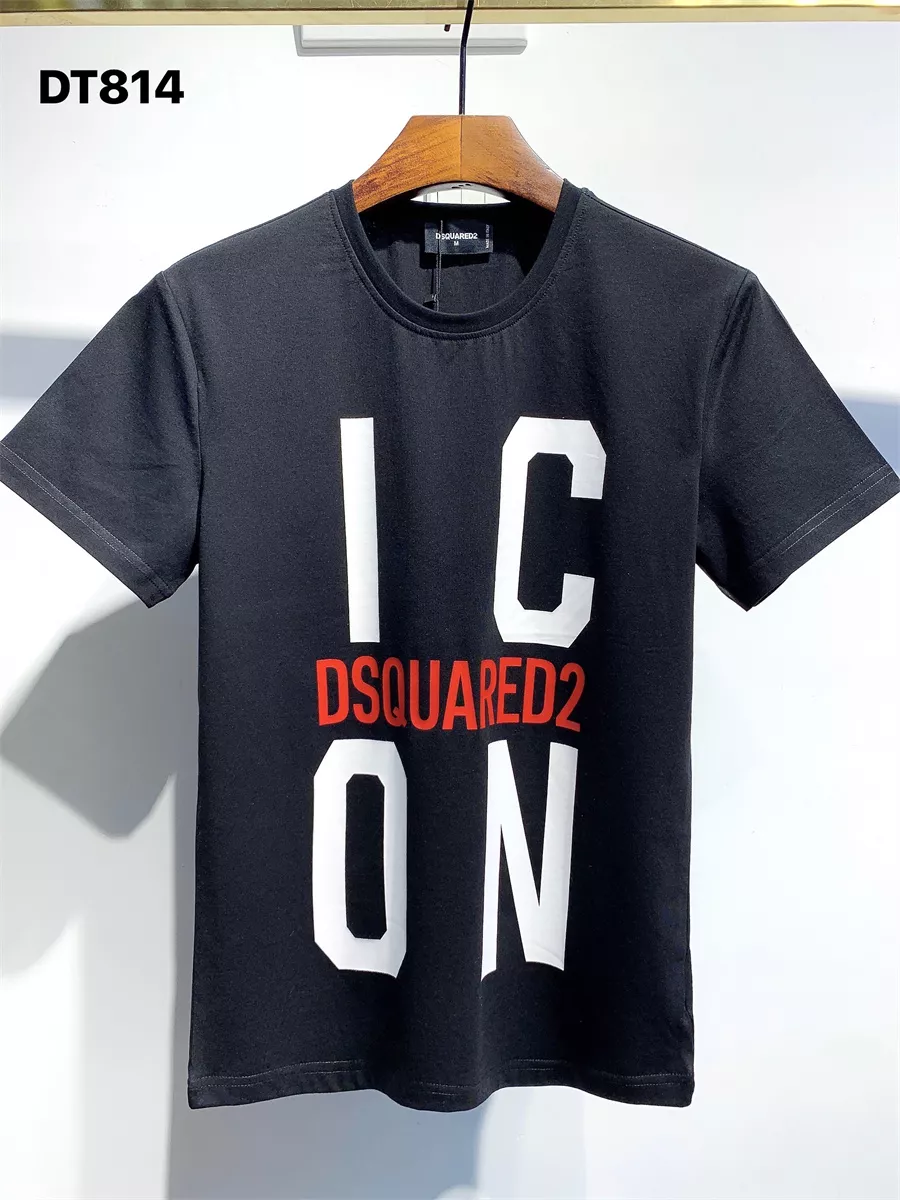 Dsquared T-Shirts Short Sleeved For Men Bright 2011
