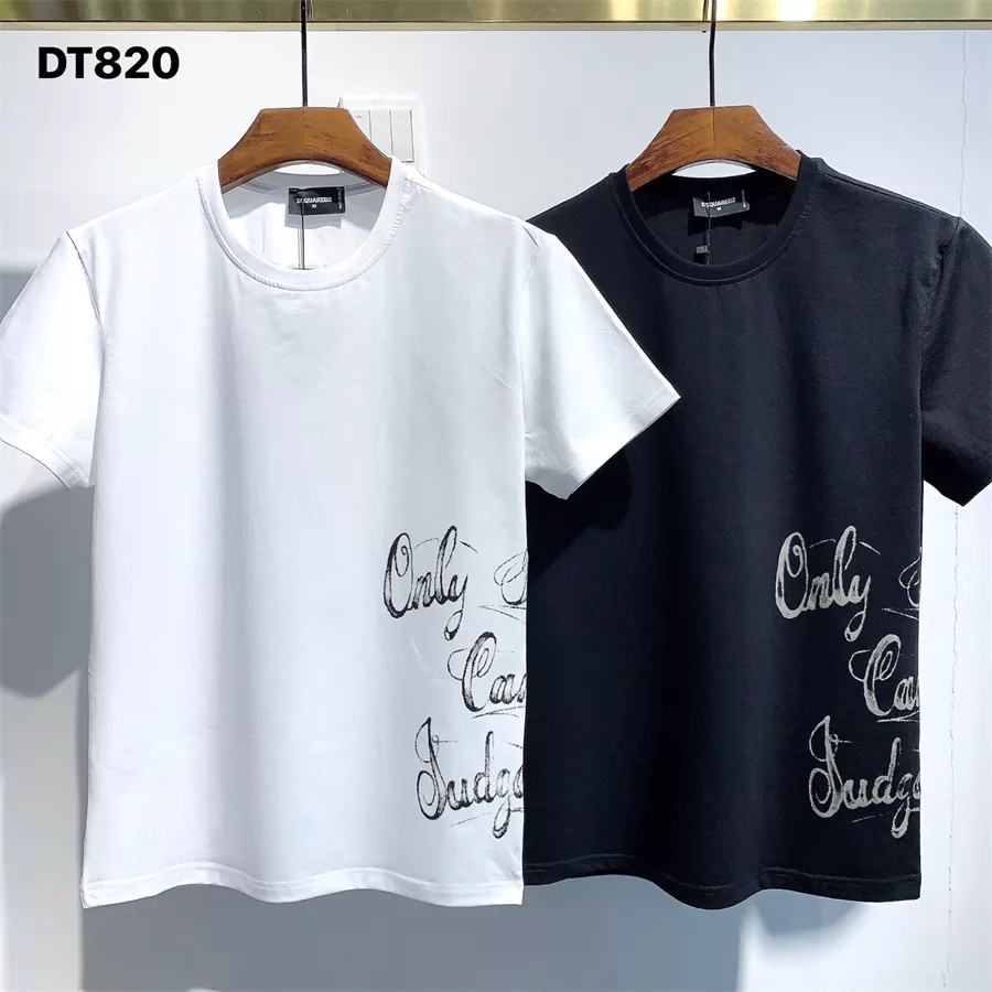 Dsquared T-Shirts Short Sleeved For Men Bright 252