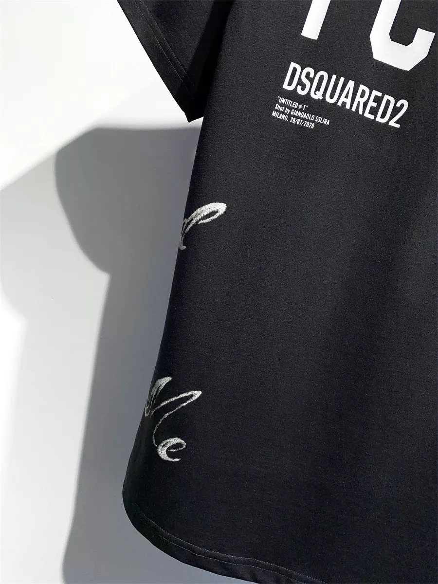 Dsquared T-Shirts Short Sleeved For Men Bright 252