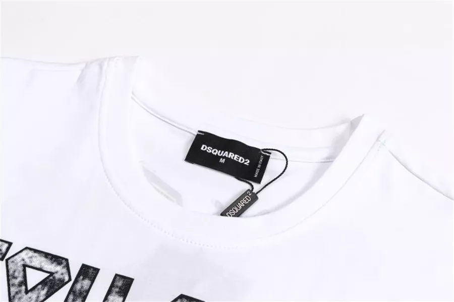 Dsquared T-Shirts Short Sleeved For Men Bright 7951