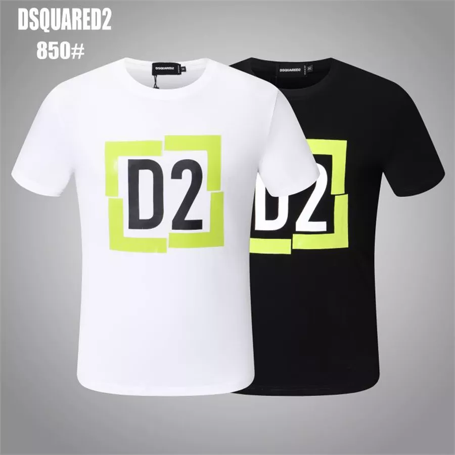 Dsquared T-Shirts Short Sleeved For Men Compact 9696