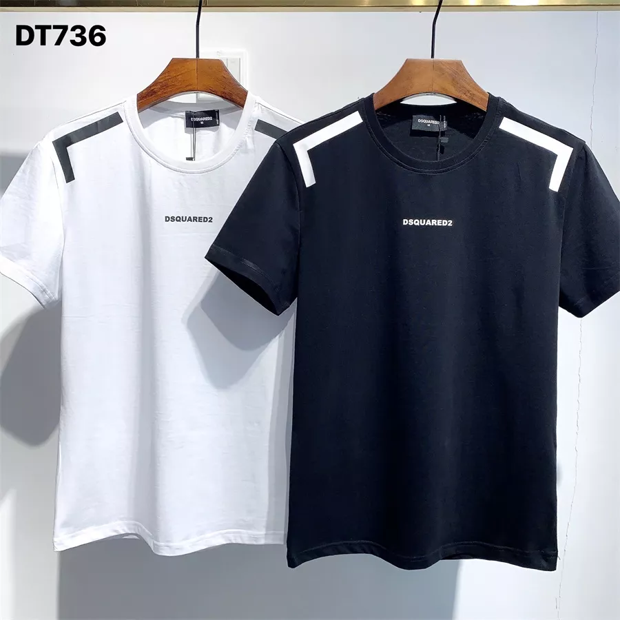 Dsquared T-Shirts Short Sleeved For Men Cozy 4103