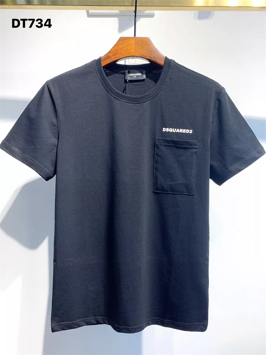 Dsquared T-Shirts Short Sleeved For Men Durable 1389