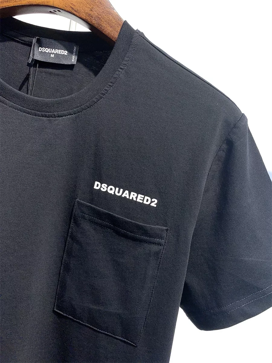 Dsquared T-Shirts Short Sleeved For Men Durable 1389