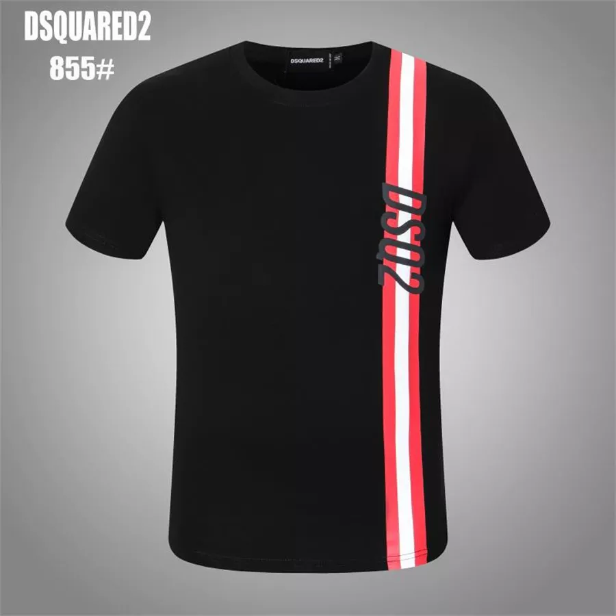 Dsquared T-Shirts Short Sleeved For Men EyeCatching 6965