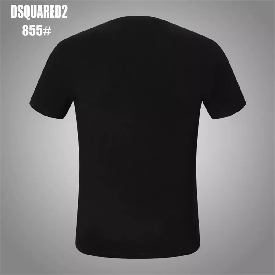 Dsquared T-Shirts Short Sleeved For Men EyeCatching 6965