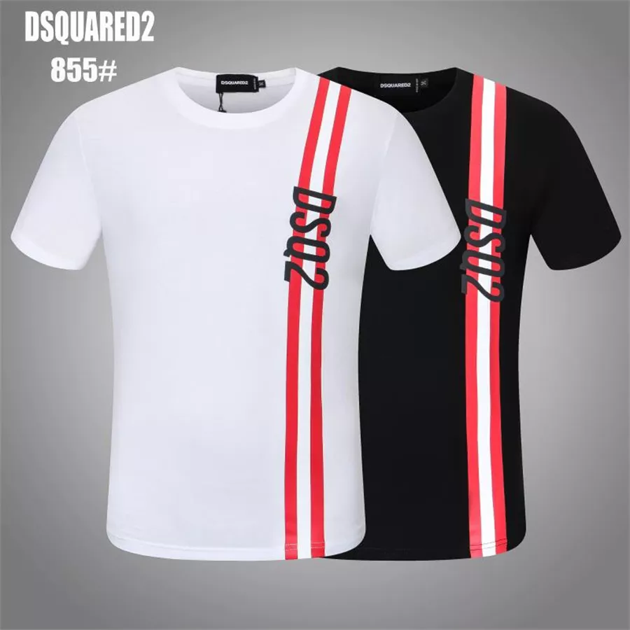 Dsquared T-Shirts Short Sleeved For Men EyeCatching 6965