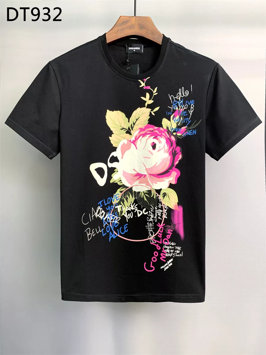 Dsquared T-Shirts Short Sleeved For Men Fashionable 3933