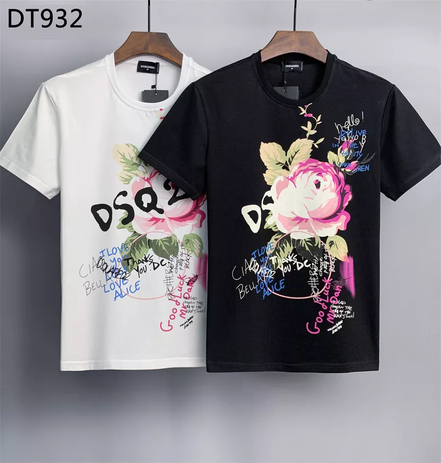 Dsquared T-Shirts Short Sleeved For Men Fashionable 3933