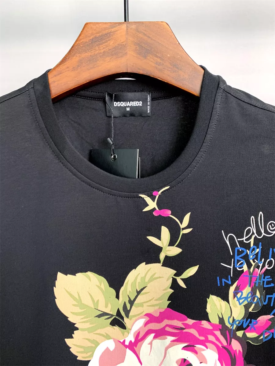 Dsquared T-Shirts Short Sleeved For Men Fashionable 3933