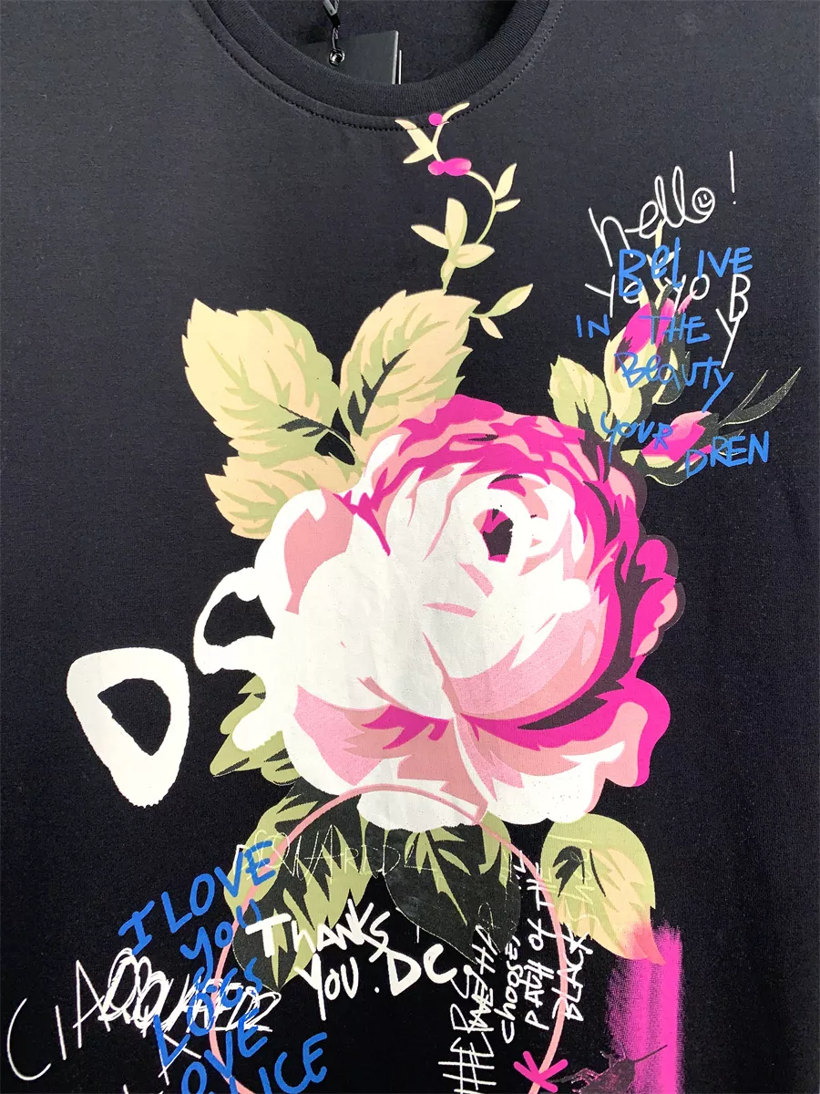 Dsquared T-Shirts Short Sleeved For Men Fashionable 3933