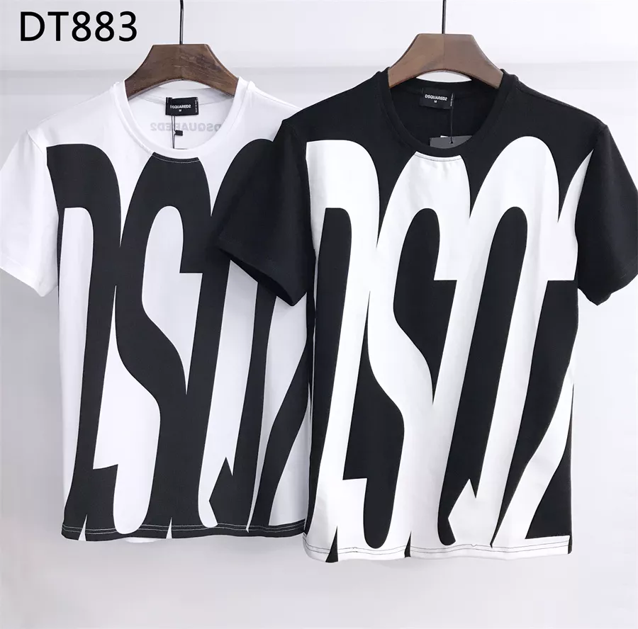 Dsquared T-Shirts Short Sleeved For Men Flexible 2385