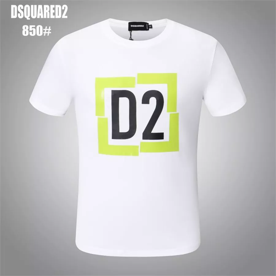 Dsquared T-Shirts Short Sleeved For Men Flexible 6206
