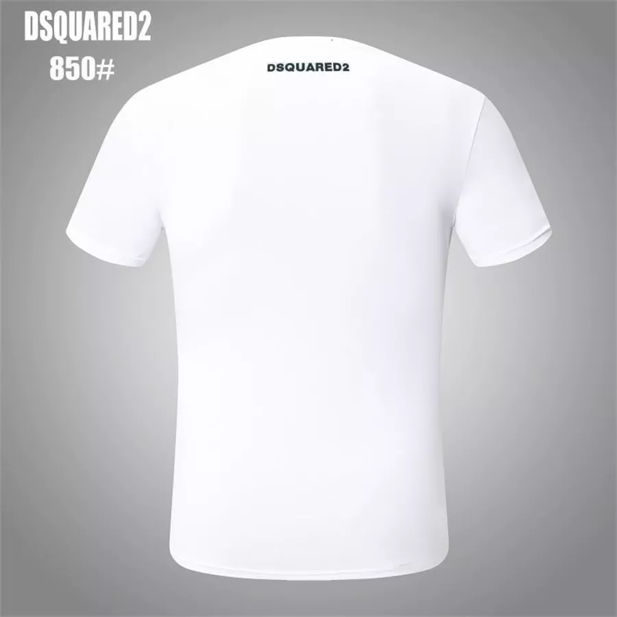 Dsquared T-Shirts Short Sleeved For Men Flexible 6206