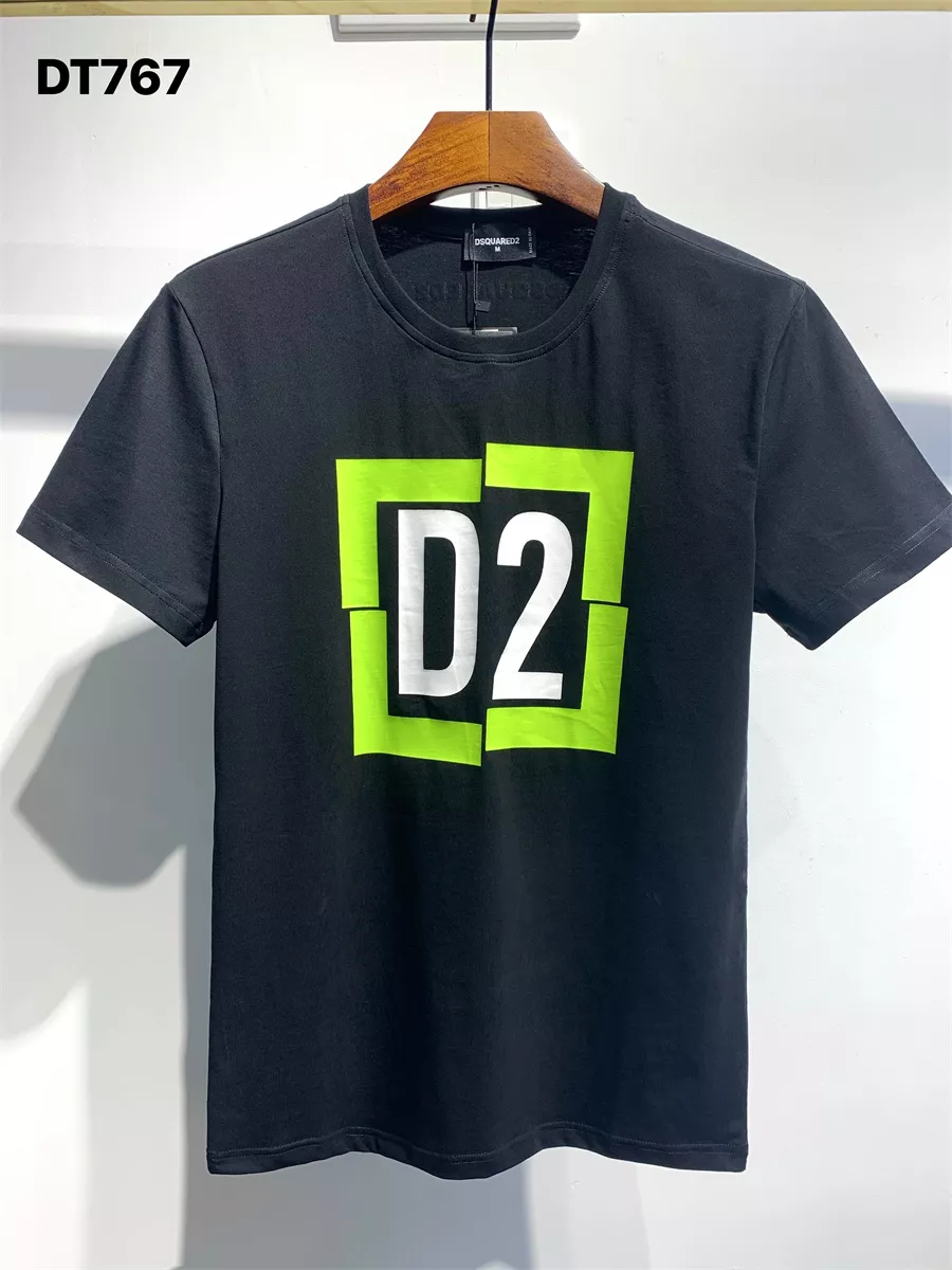 Dsquared T-Shirts Short Sleeved For Men Flexible 7917