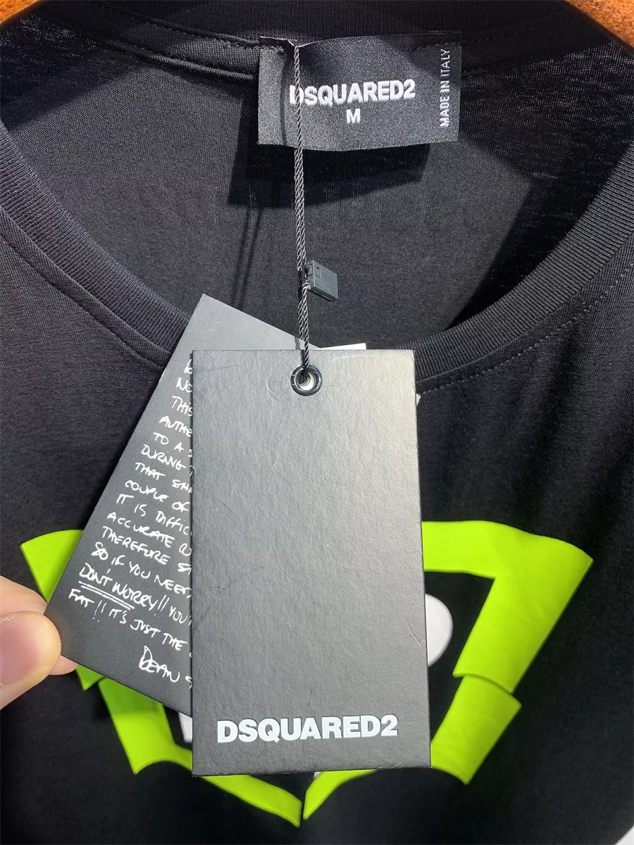 Dsquared T-Shirts Short Sleeved For Men Flexible 7917