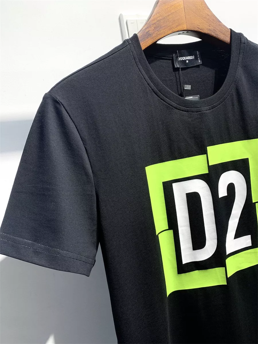 Dsquared T-Shirts Short Sleeved For Men Flexible 7917