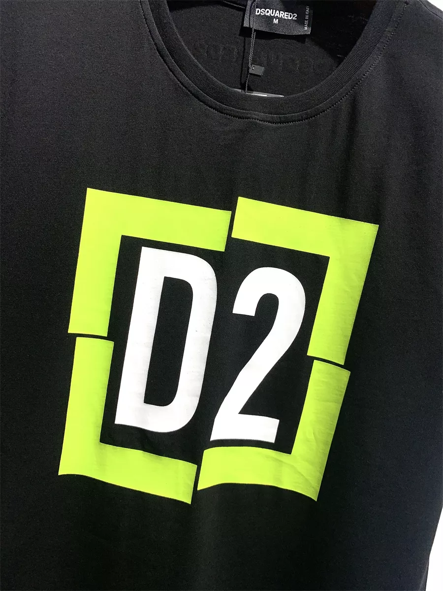 Dsquared T-Shirts Short Sleeved For Men Flexible 7917