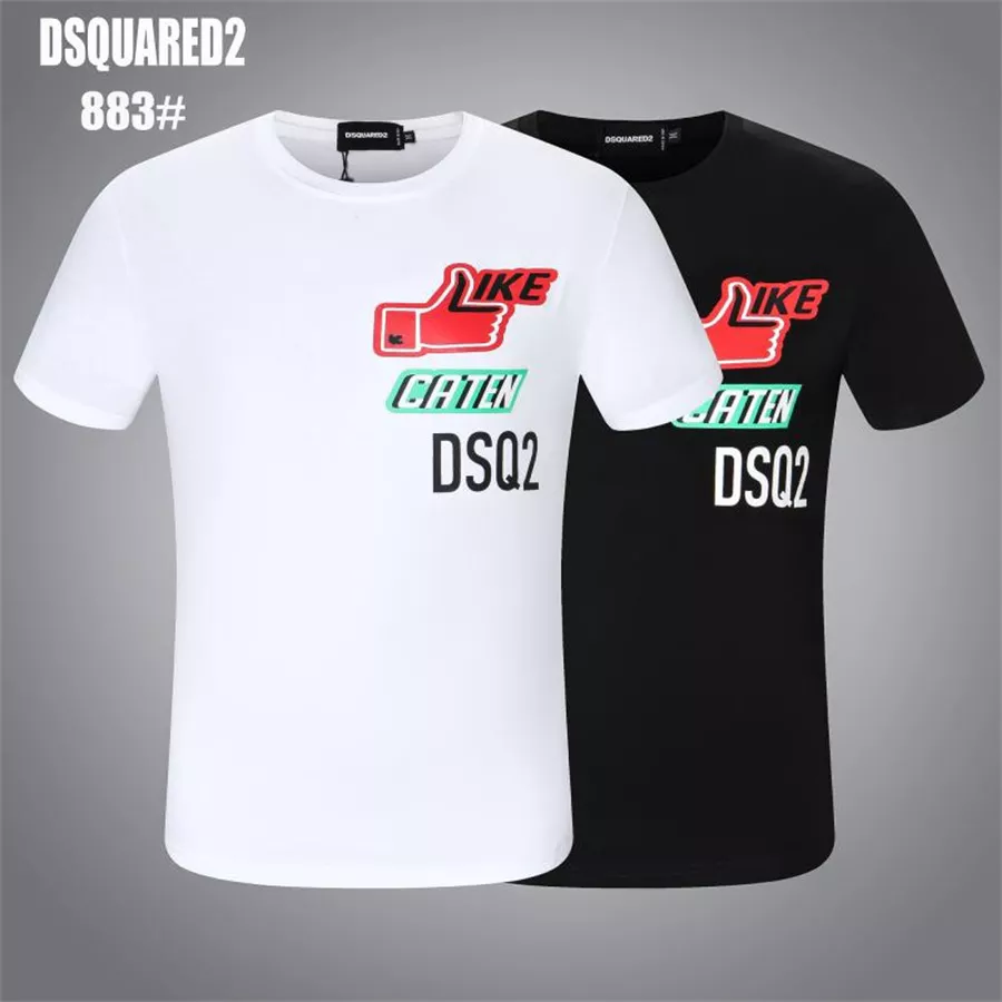 Dsquared T-Shirts Short Sleeved For Men GoodFit 1189