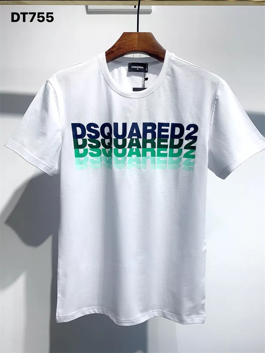 Dsquared T-Shirts Short Sleeved For Men Lightweight 5892