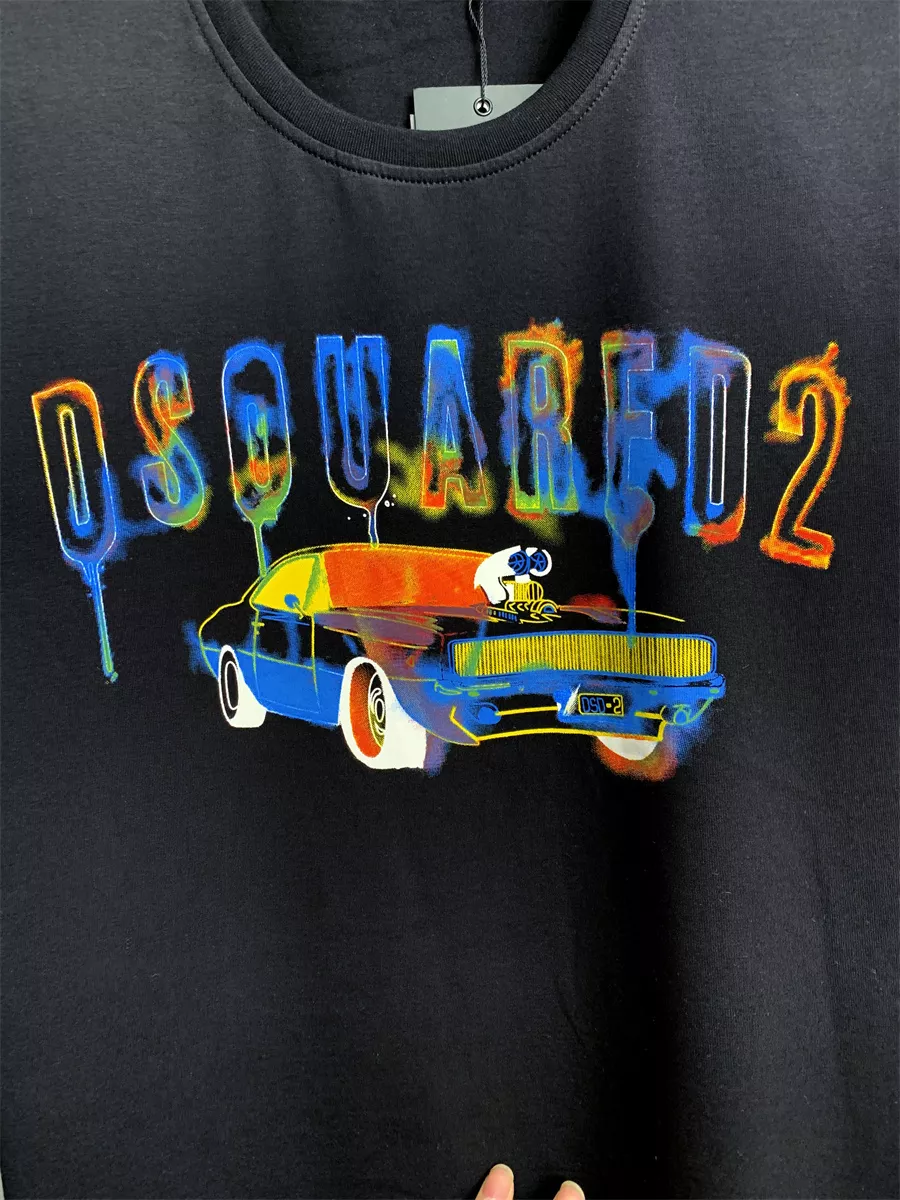 Dsquared T-Shirts Short Sleeved For Men Lightweight 6047