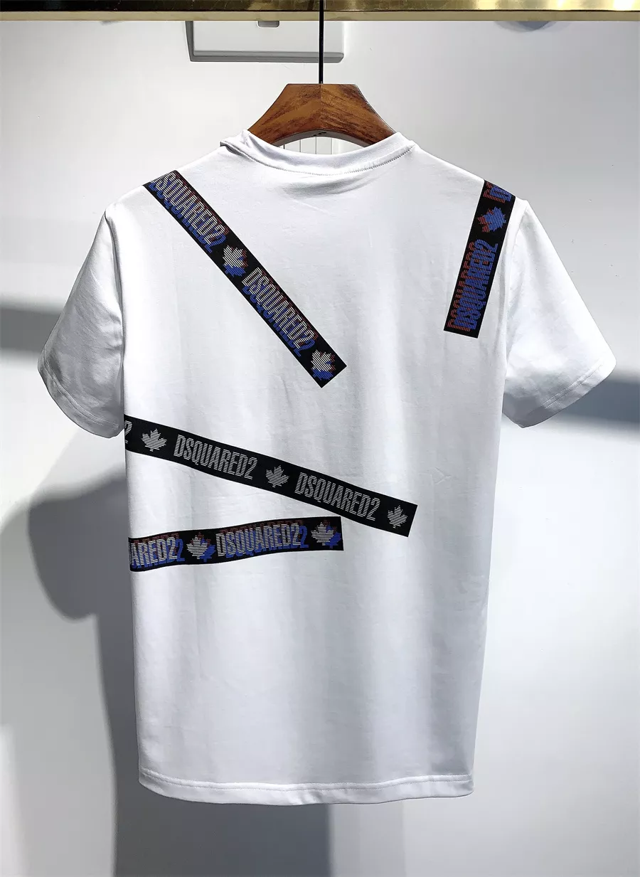 Dsquared T-Shirts Short Sleeved For Men Minimalist 7674