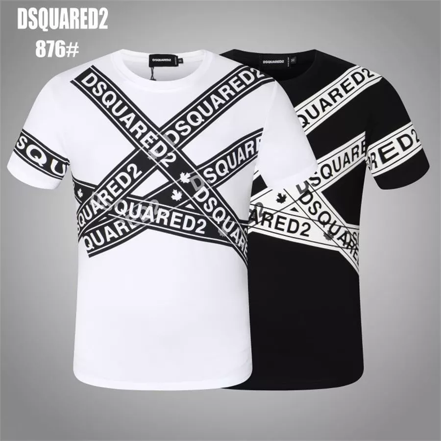 Dsquared T-Shirts Short Sleeved For Men Reliable 732