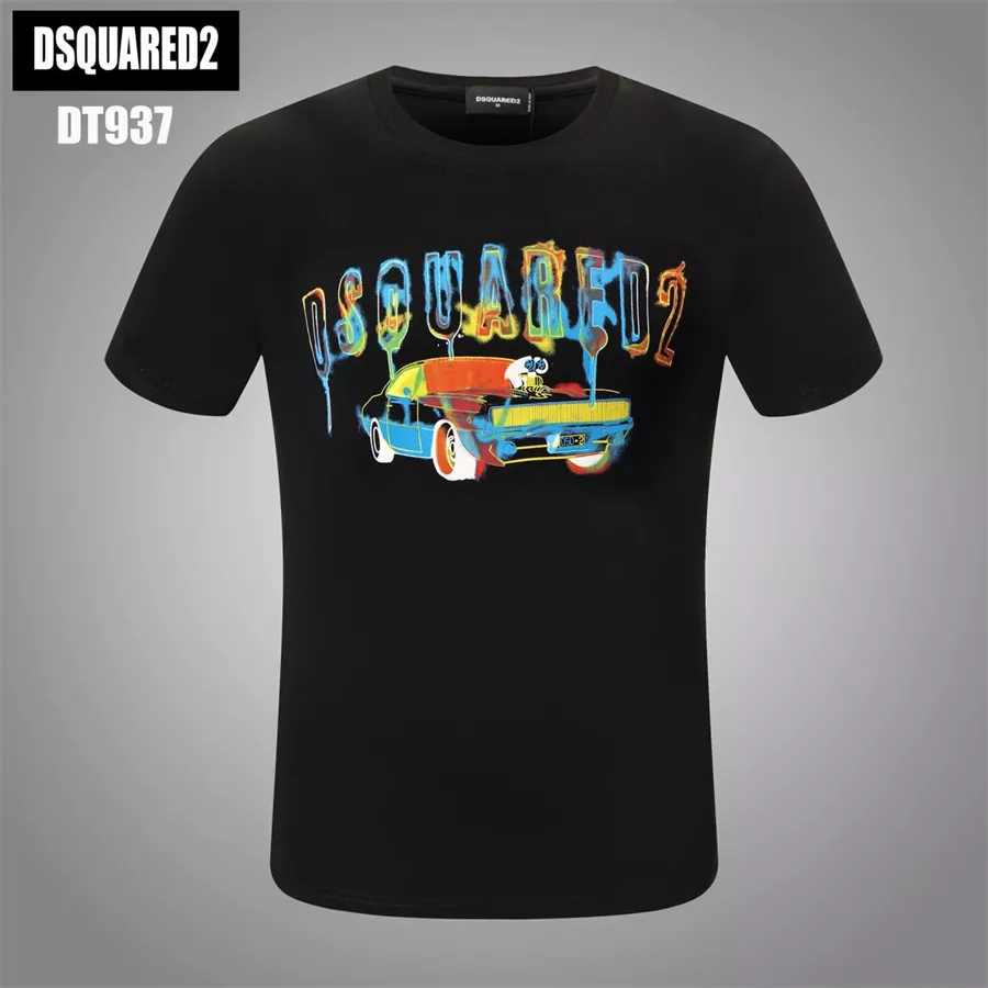 Dsquared T-Shirts Short Sleeved For Men Sleek 3938