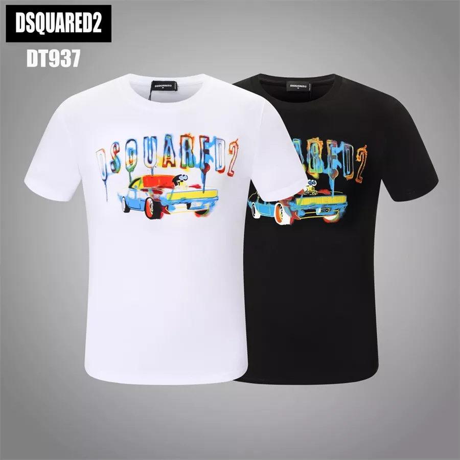 Dsquared T-Shirts Short Sleeved For Men Sleek 3938