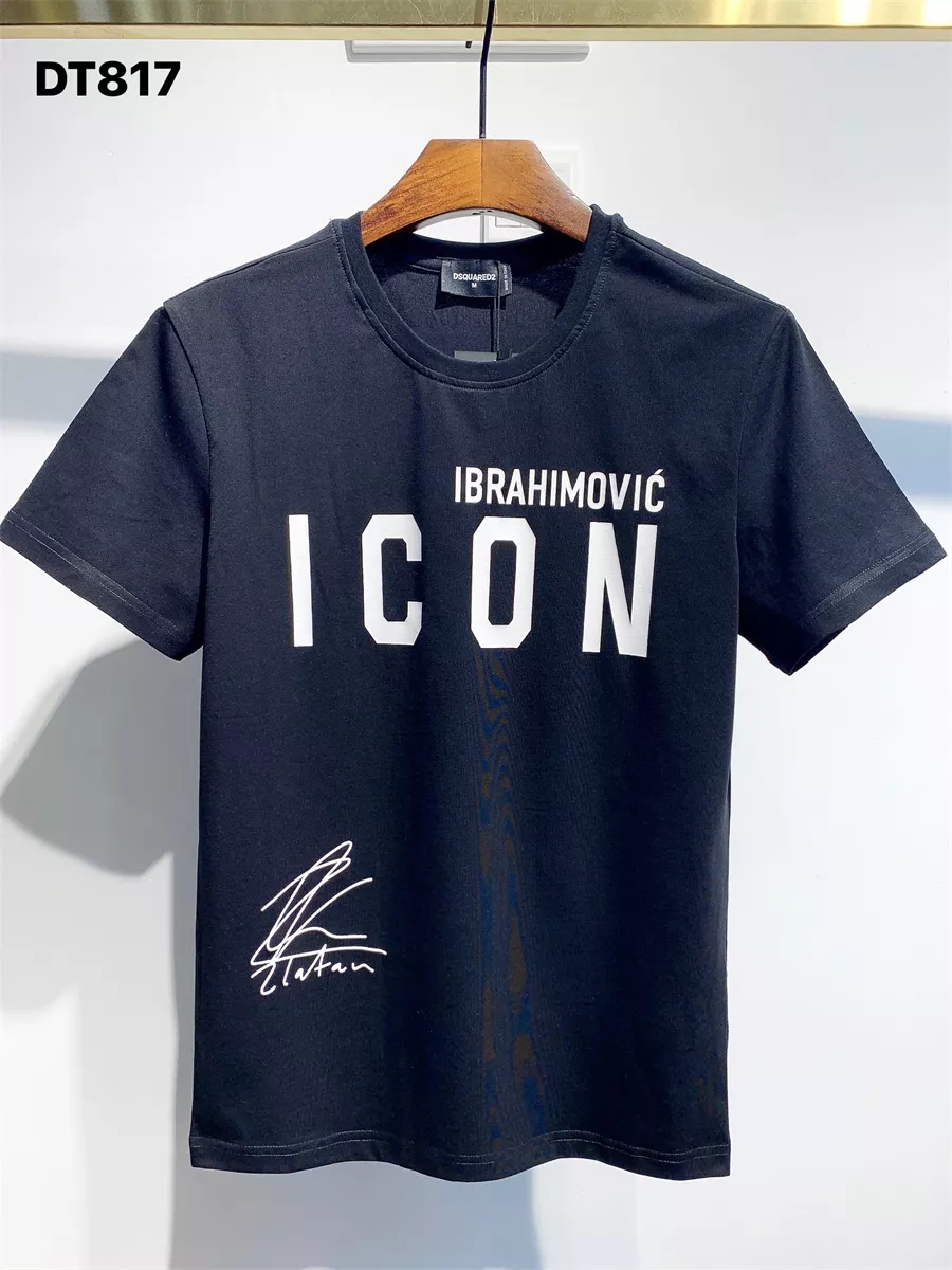 Dsquared T-Shirts Short Sleeved For Men Soft 1403