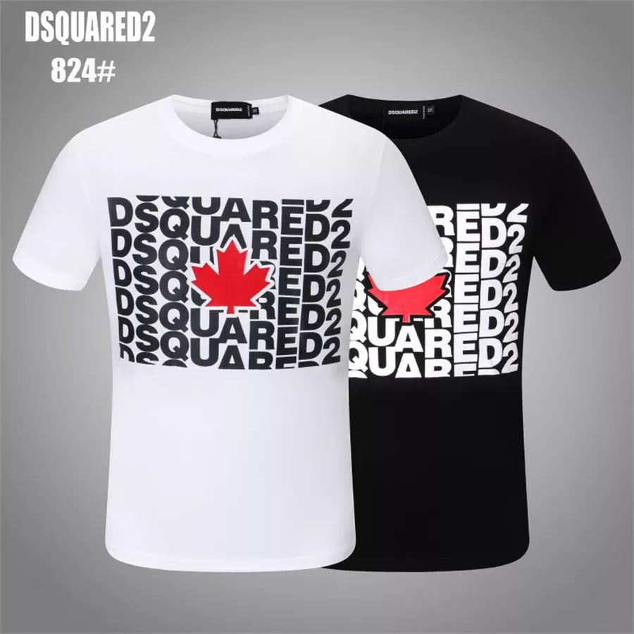 Dsquared T-Shirts Short Sleeved For Men Timeless 1981