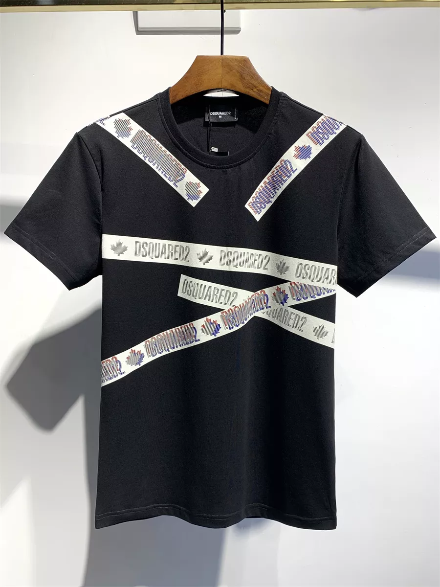Dsquared T-Shirts Short Sleeved For Men Trendy 6736