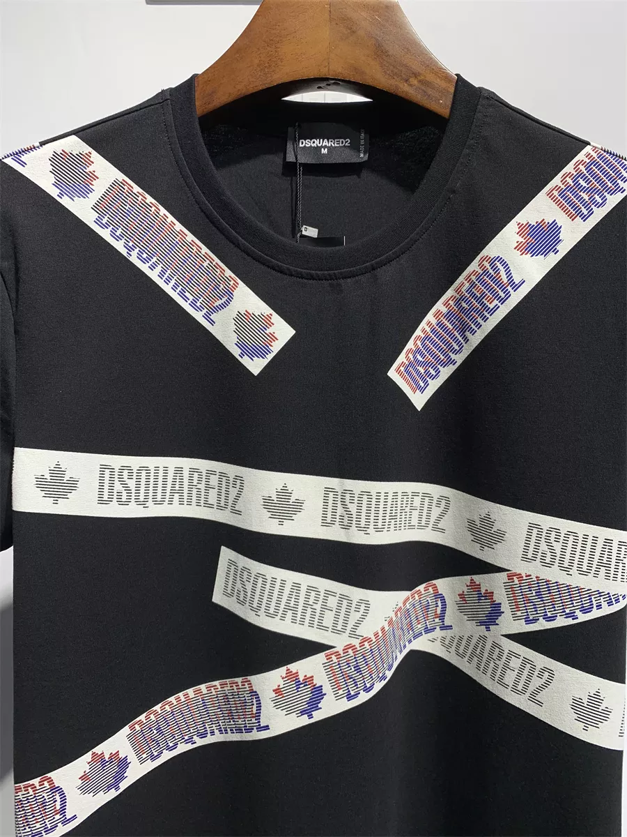 Dsquared T-Shirts Short Sleeved For Men Trendy 6736