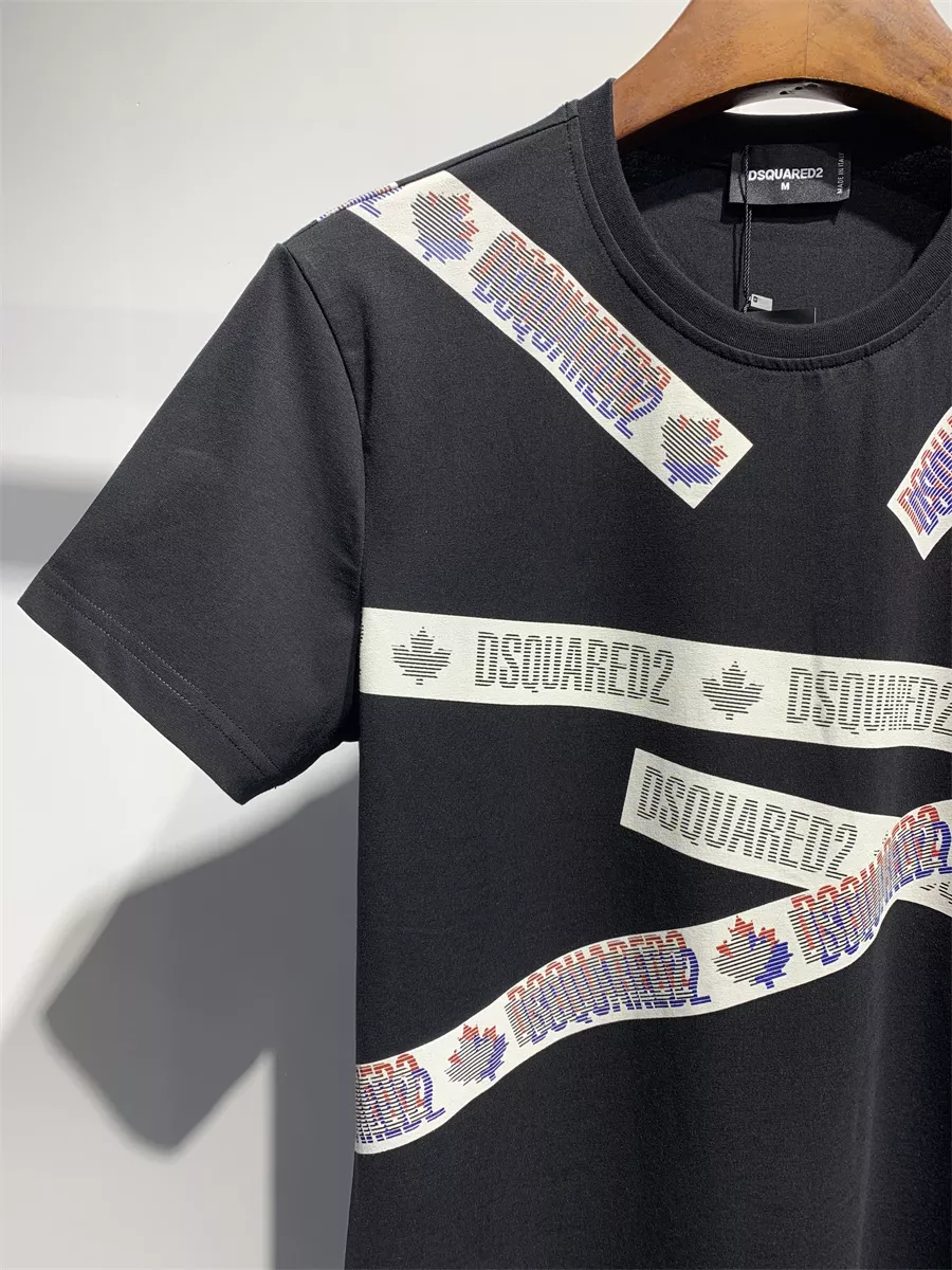 Dsquared T-Shirts Short Sleeved For Men Trendy 6736