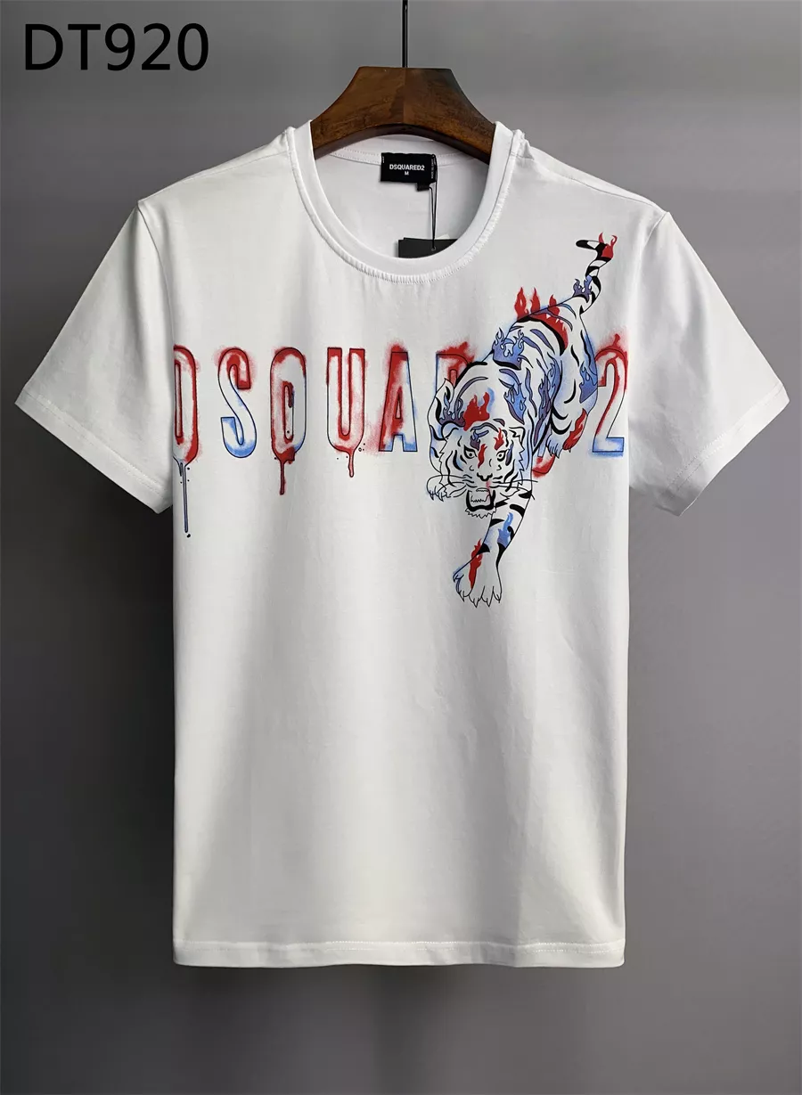 Dsquared T-Shirts Short Sleeved For Men Unique 4259