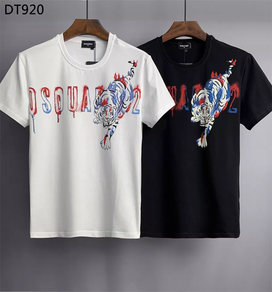 Dsquared T-Shirts Short Sleeved For Men Unique 4259