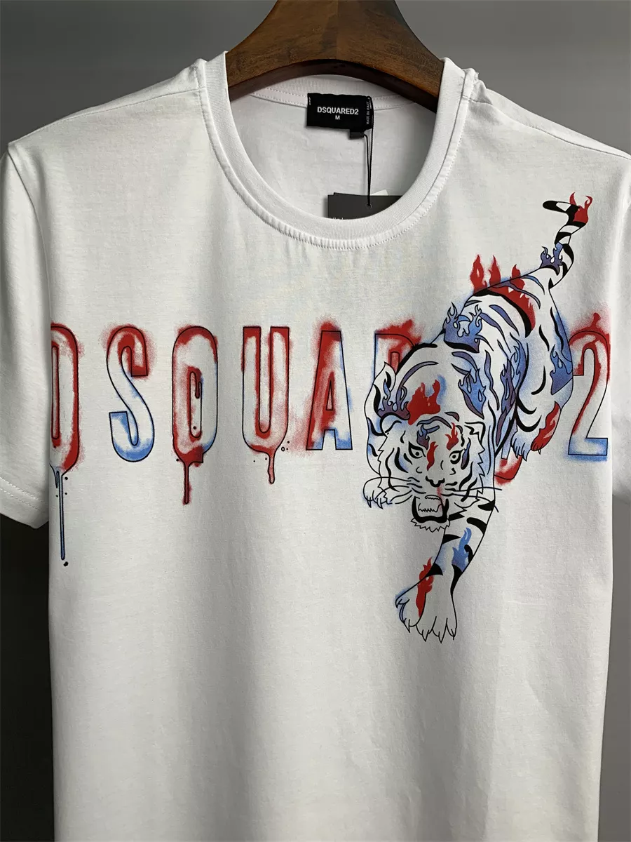Dsquared T-Shirts Short Sleeved For Men Unique 4259