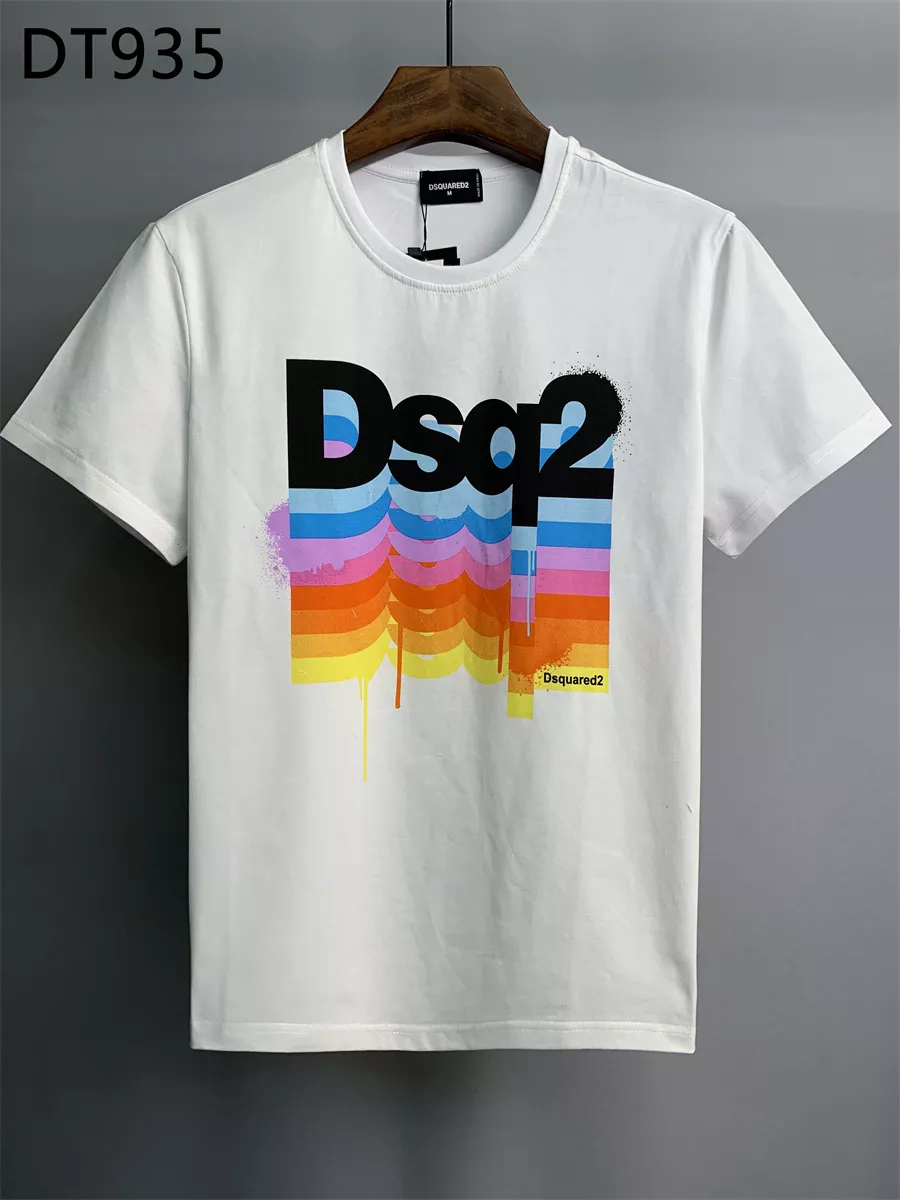 Dsquared T-Shirts Short Sleeved For Men Unique 5167