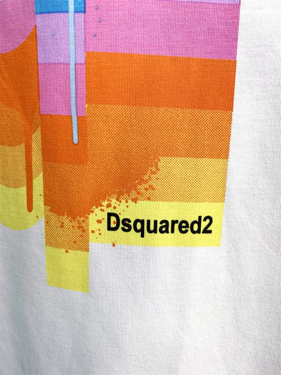 Dsquared T-Shirts Short Sleeved For Men Unique 5167