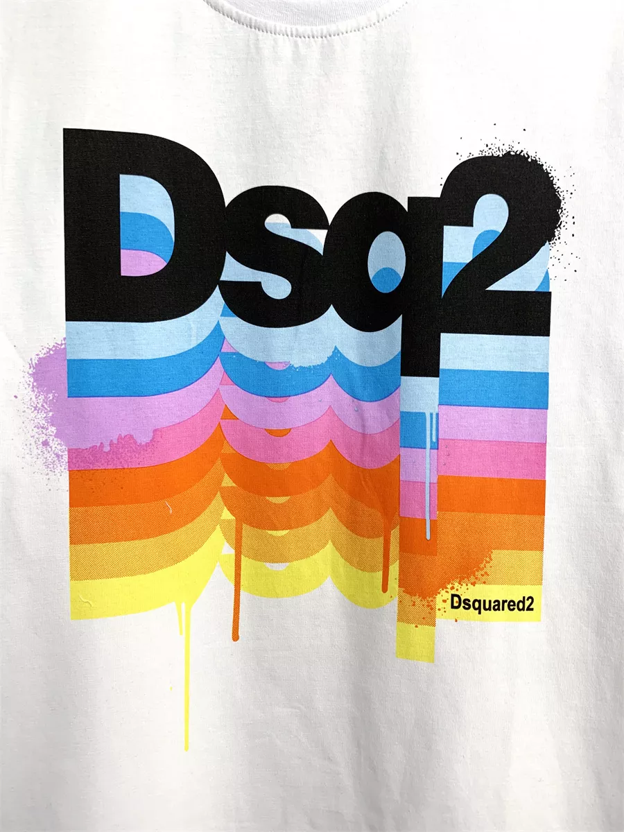 Dsquared T-Shirts Short Sleeved For Men Unique 5167