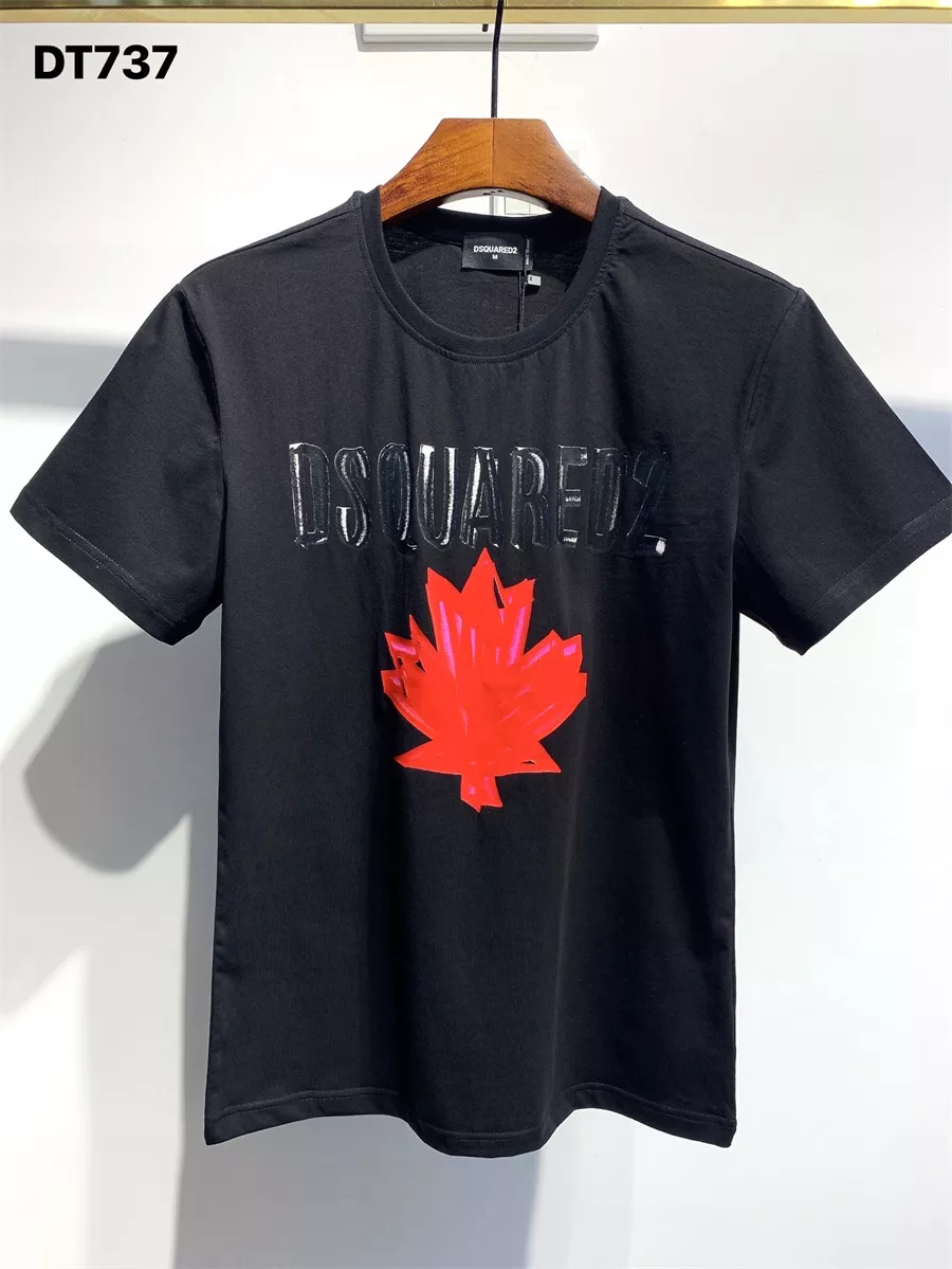 Dsquared T-Shirts Short Sleeved For Men Vibrant 4017